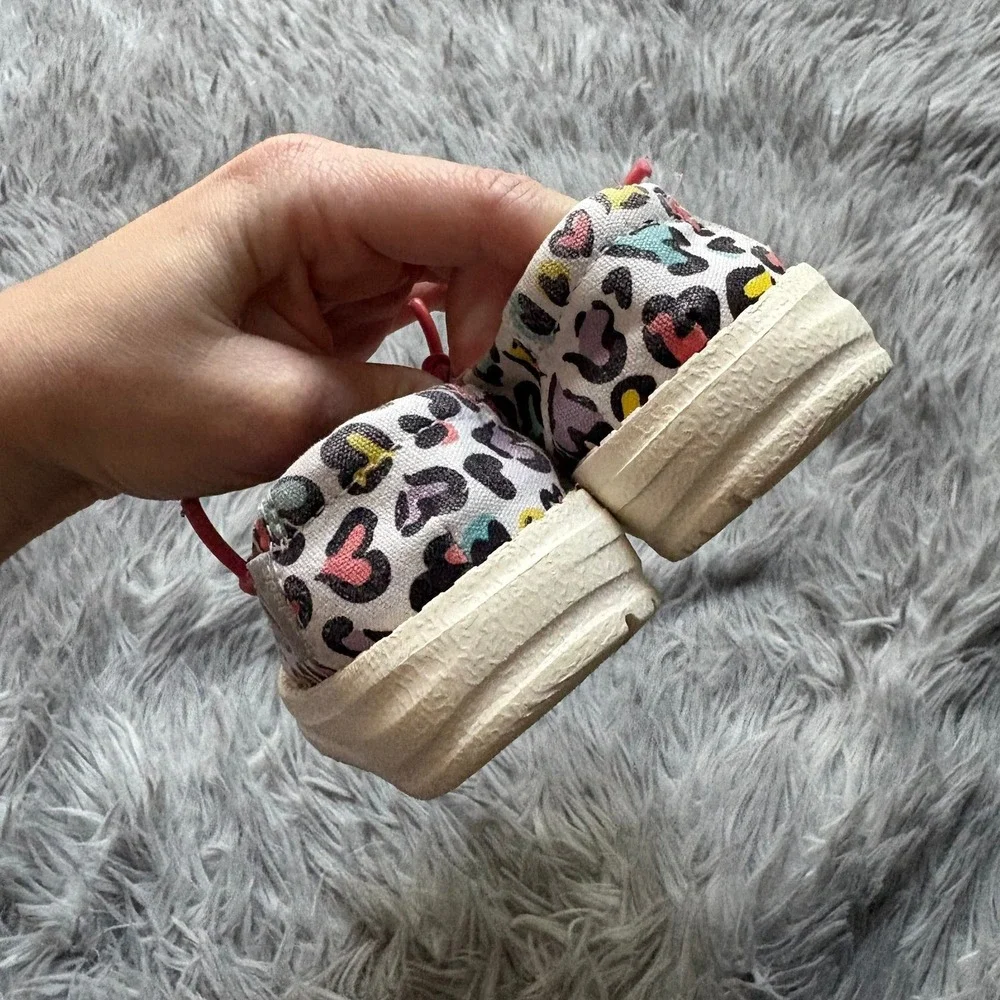 Hey Dude Slip On‎ Shoes Colorful Leopard Toddler 5c